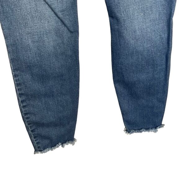 UPCYCLED Women's Jeans Size 4 Handpainted Back Pockets - Picture 8 of 14